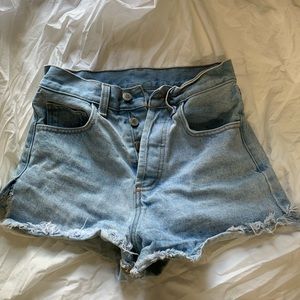 BRANDY MELVILLE DENIM SHORTS